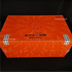 Pokemon TCG S-Chinese 2024 Charizard VSTAR Collection Set Gift Box Exclusive Neu
